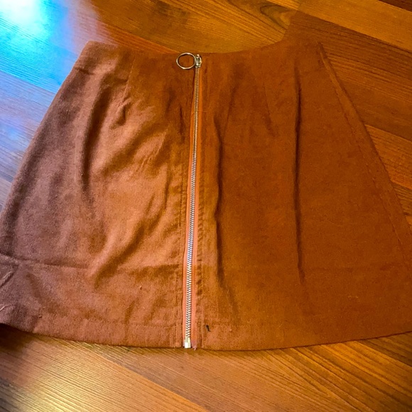 Corduroy Mini Skirt - Picture 3 of 3